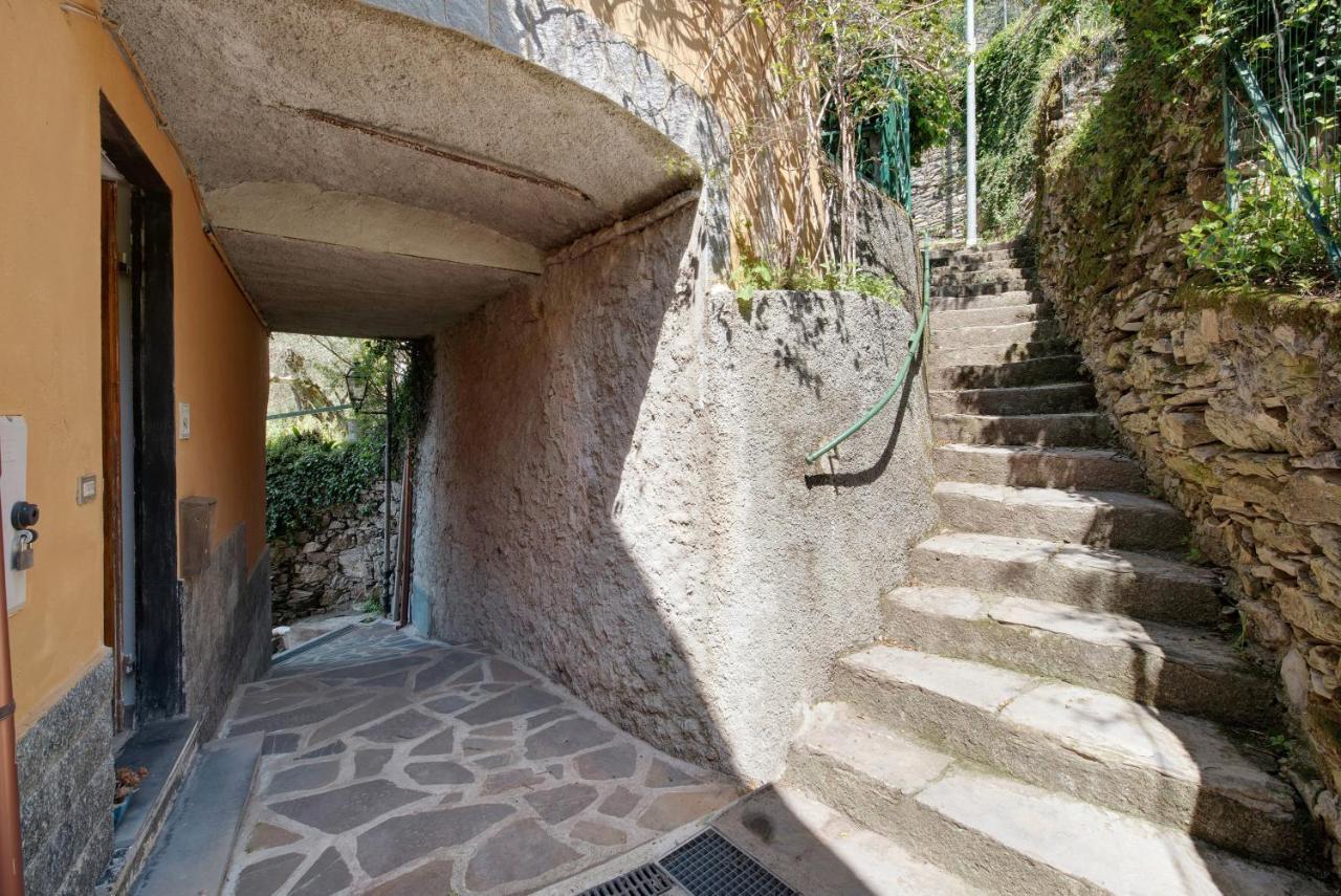 Cottage Con Vista Mare Zoagli Exterior foto